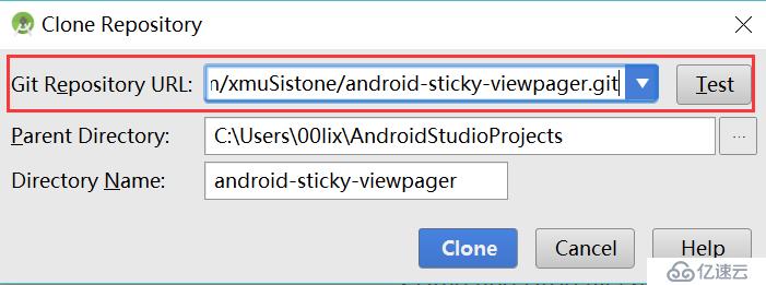 Android 使用github导入一个github项目