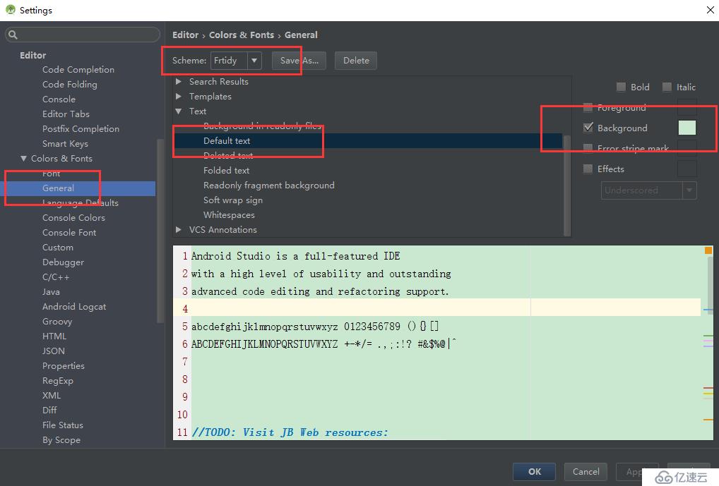 Android Studio 开发工具基本设置