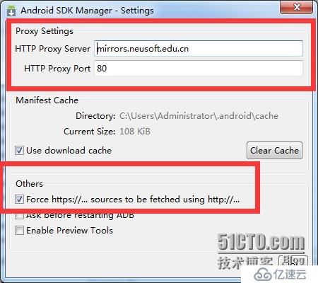 Andriod SDK Manager无法更新该怎么办