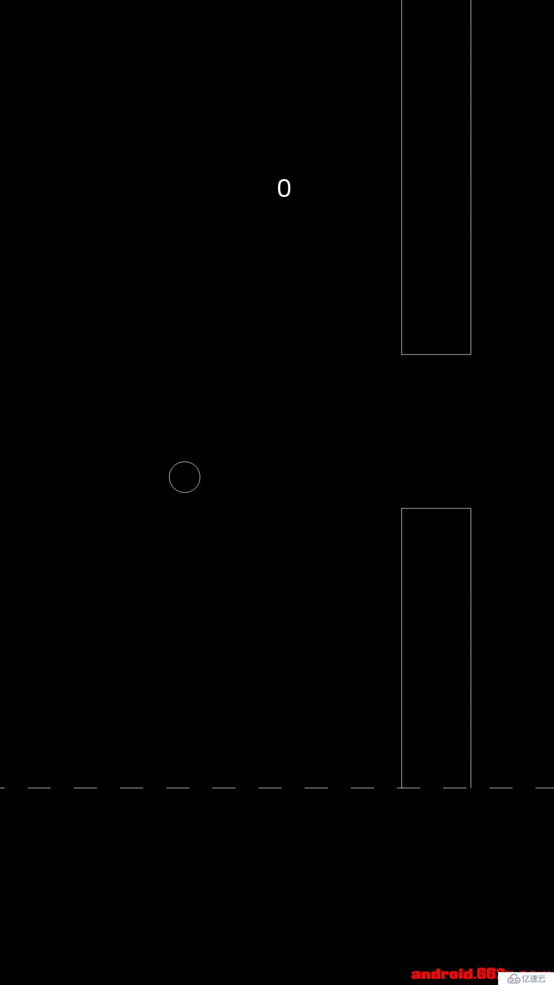 飞翔的圆(Flappy Bird)游戏源码完整版