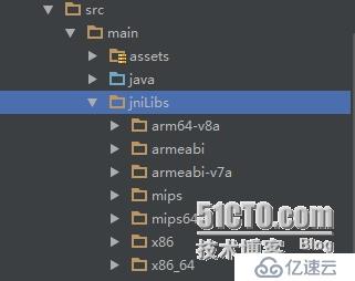 Android studio 中添加 .so 文件