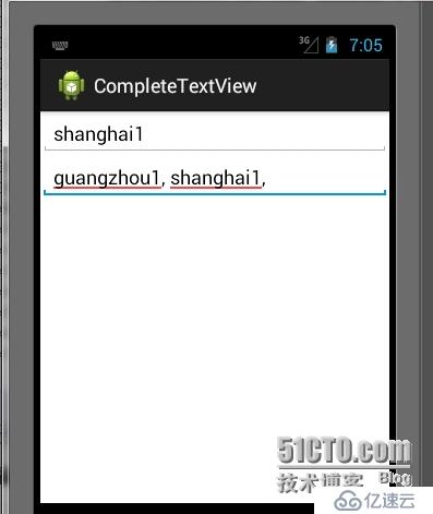 android基础一之AutoCompleteTextView和MultiAutoCompleteTextView