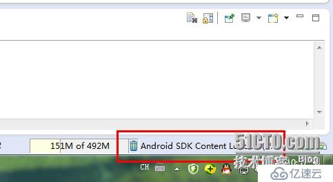 ADT,Eclipse启动时在Android SDK Content Loader0%无法编译