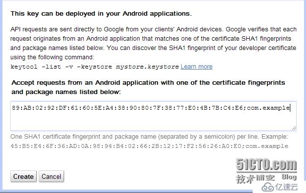 如何申请Google Map API v2 的API key