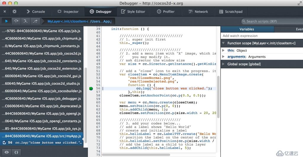 【cocos2d-x从c++到js】17：使用FireFox进行JS远程调试