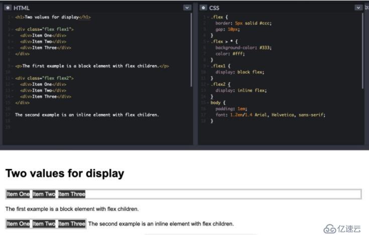 web前端入门到实战：CSS Display属性的双值写法