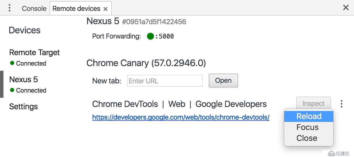 mac通过chrome调试安卓