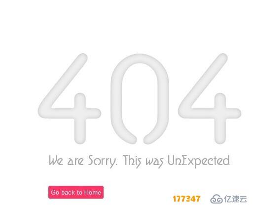 【前端】20款国外非常漂亮的优秀网站404错误页面HTML模板