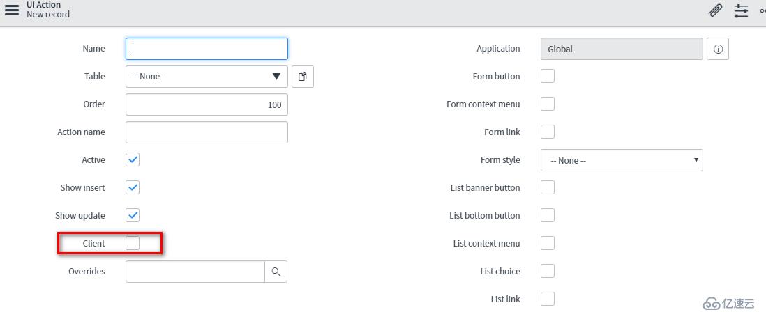 ServiceNow 中关于UI Action 在portal端的使用