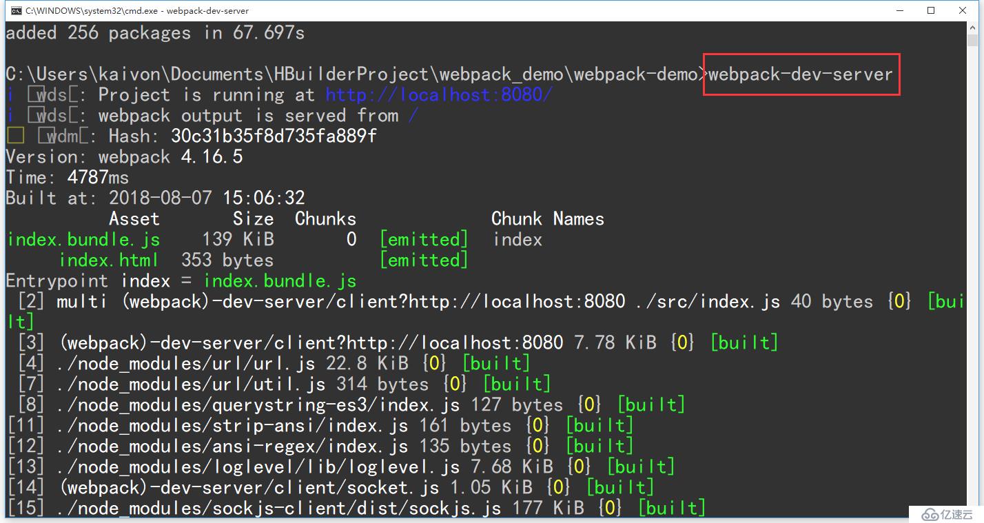 Webpack 4.X 從入門到精通 - devServer與mode（三）