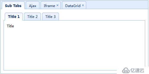 網(wǎng)站前端_EasyUI.基礎入門.0007.使用EasyUI Tabs組件的最佳姿勢? 