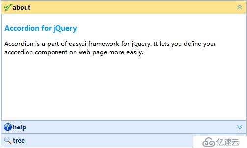 网站前端_EasyUI.基础入门.0005.使用EasyUI Accordion组件的最佳姿势?