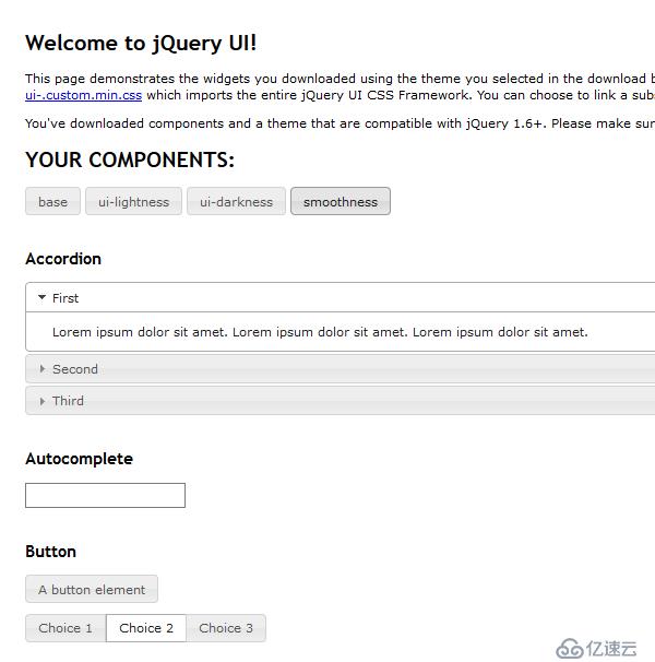 使用jQuery UI插件实现切换主题功能——经验小结