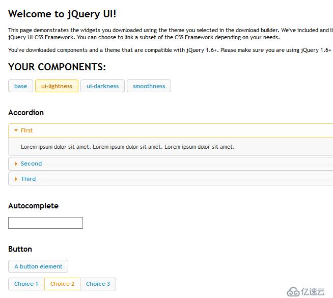 使用jQuery UI插件实现切换主题功能——经验小结