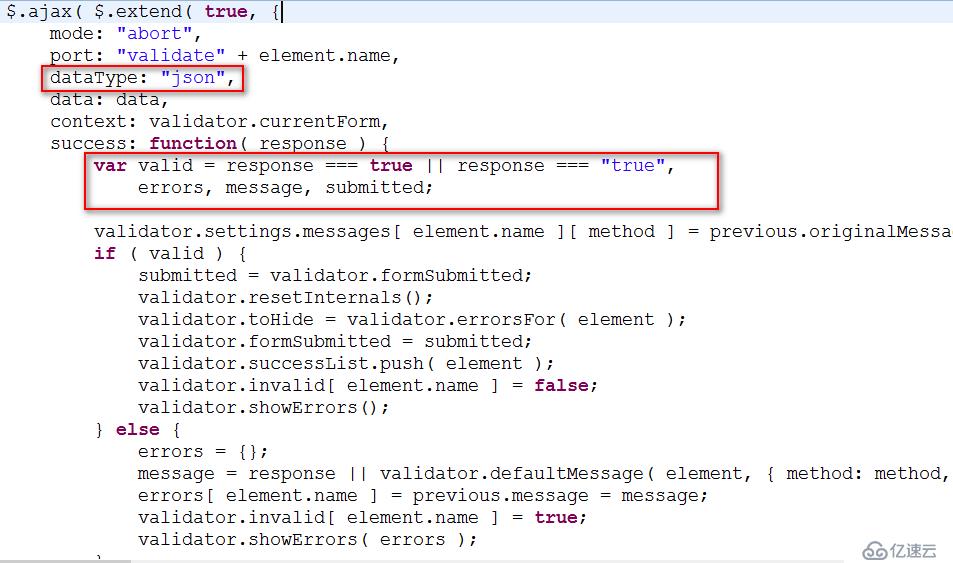 jQuery Validation Plugin校验规则remote的使用