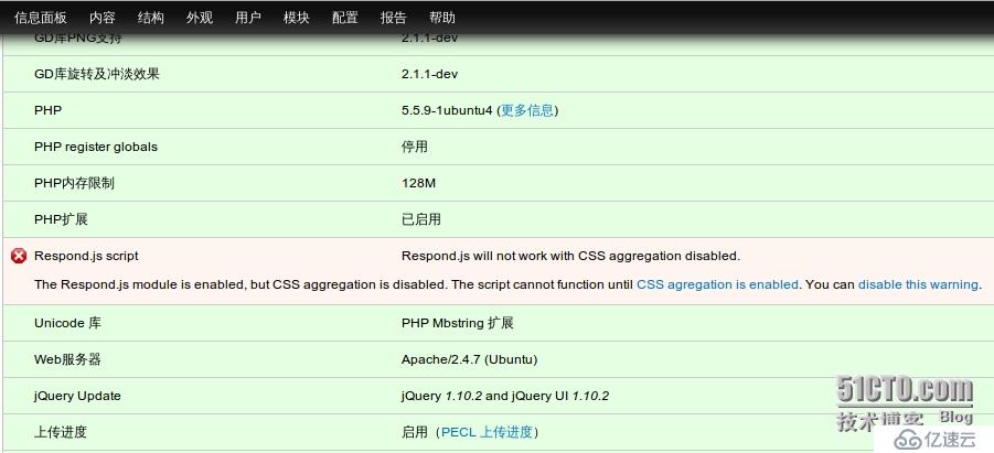 Drupal7主题初步设置篇-Ubuntu 14.04 LTS