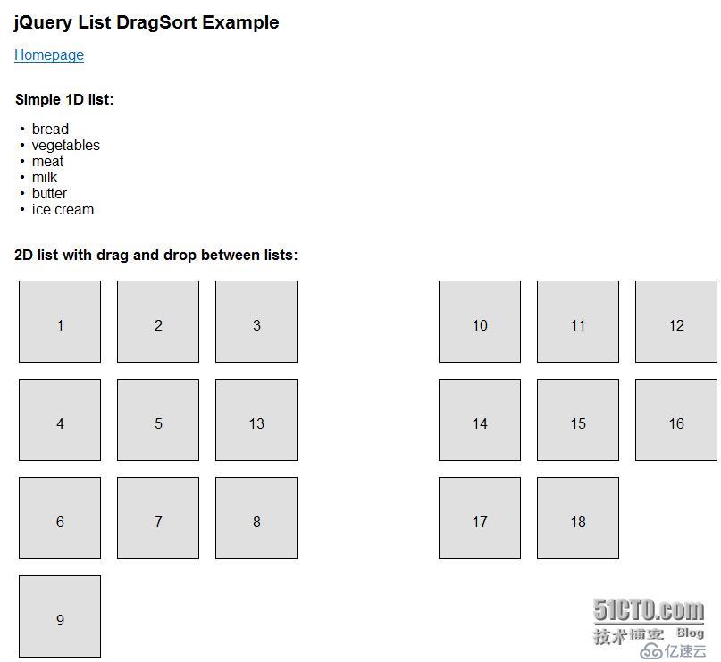 jquery拖动div布局排序插件[dragsort,nestedSortables]