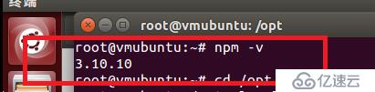 ubuntu14.04安装node.js,升级npm，安装指定版本的npm