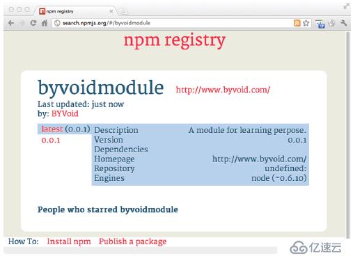 Node.js 模块和包（Modules）