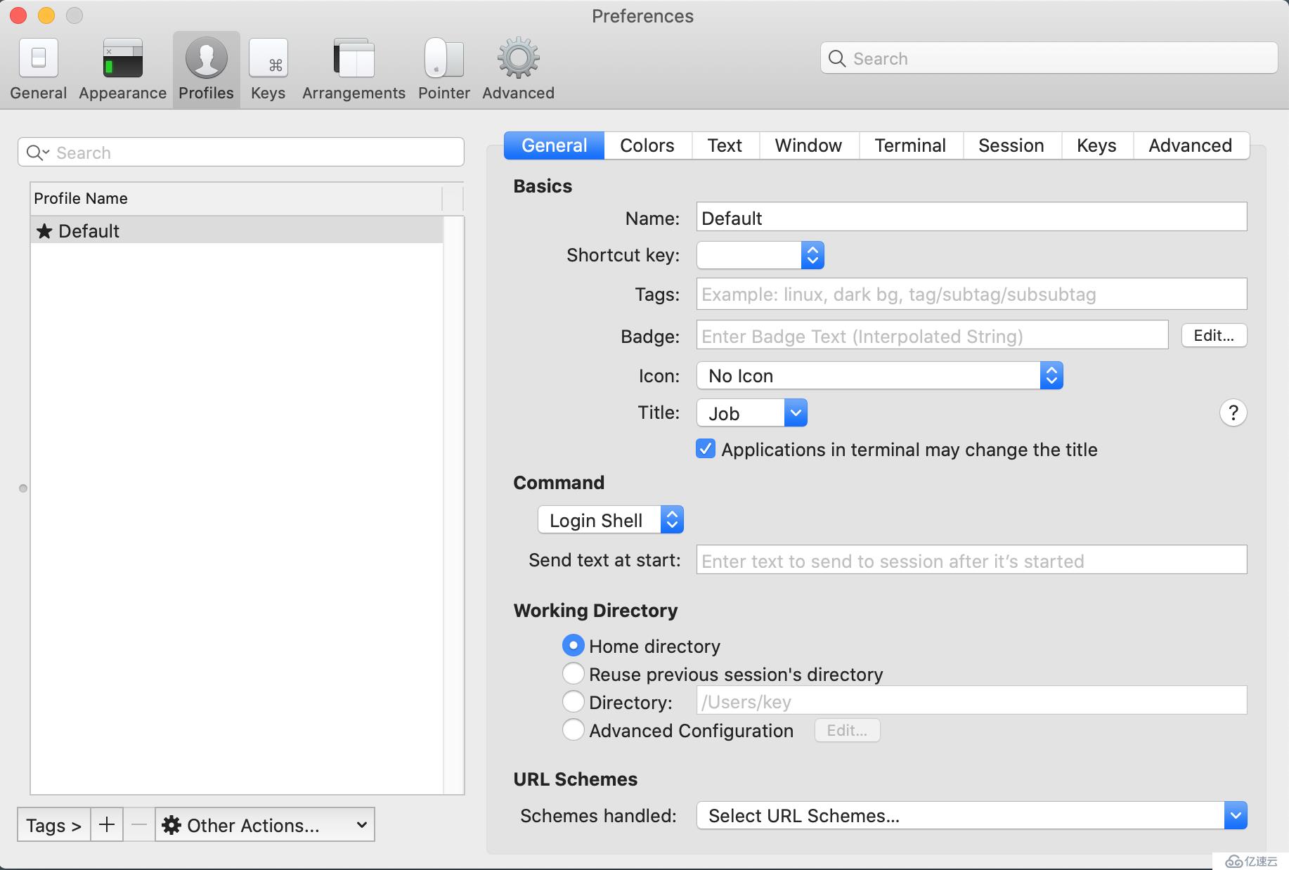 macOS系统中iTerm2制作终端的方法