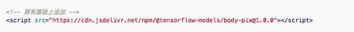 基于TensorFlow的开源JS库的网页前端人物动作捕捉的实现