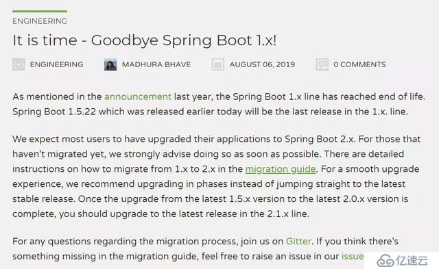 再见 Spring Boot 1.X，Spring Boot 2.X 走向舞台中心