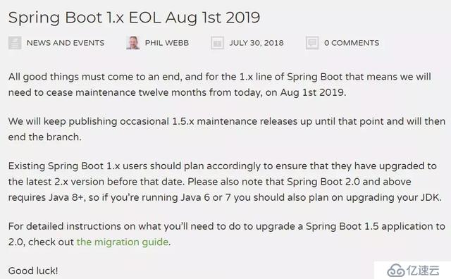 再见 Spring Boot 1.X，Spring Boot 2.X 走向舞台中心