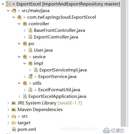 Java导出Excel实例操作