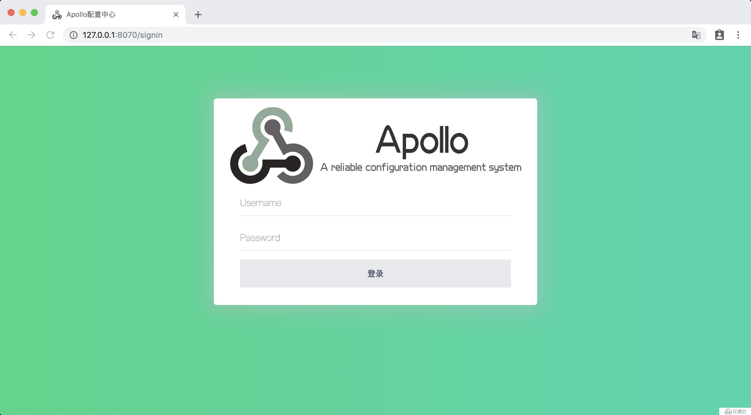 Spring Boot 整合 apollo