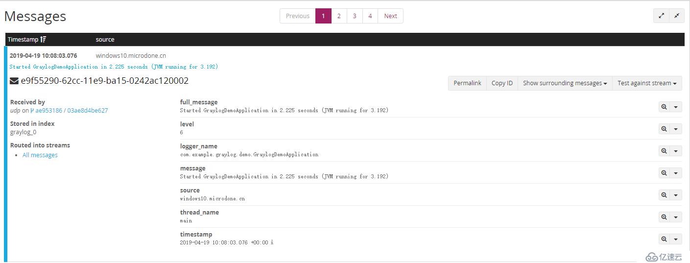 SpringBoot集成Graylog