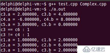 C++--操作符重載   復(fù)數(shù)類