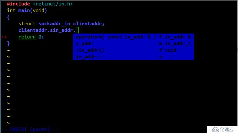 CentOS 6.5安装YouCompleteMe使用vim C/C++语法自动补全