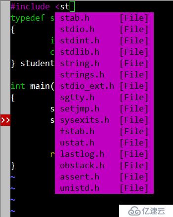 CentOS 6.5安装YouCompleteMe使用vim C/C++语法自动补全