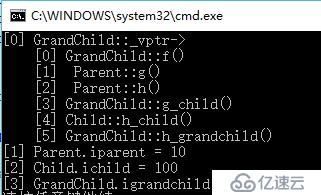 win x64下C++对象的内存布局的学习