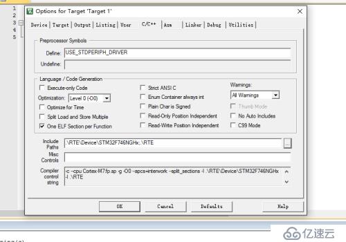 關(guān)于MDK5.12結(jié)合stm32cubemx建工程