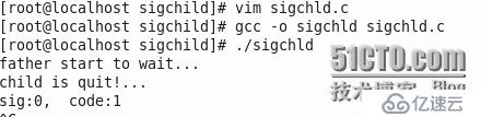 关于SIGCHLD 信号