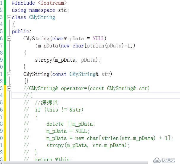 c++赋值运算符函数