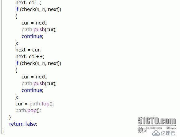 C++使用回溯算法解決簡(jiǎn)單迷宮問(wèn)題