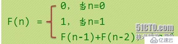 斐波那契序列的递归和非递归的实现