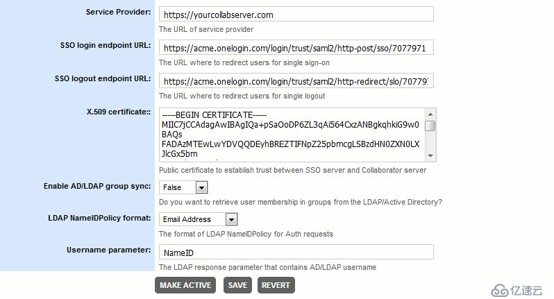 代码审查Collaborator教程：单点登录——通过SAML配置单点登录（下）