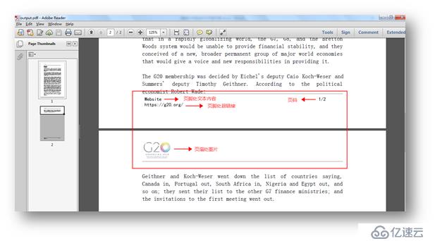 C#在PDF文档中如何插入页眉页脚