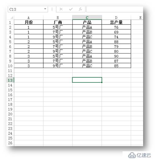 C# 操作Excel数据透视表