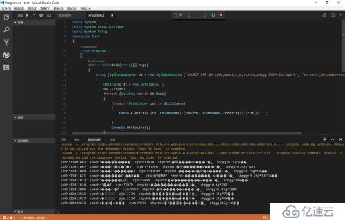 visual studio code調(diào)試.net core 2.0程序