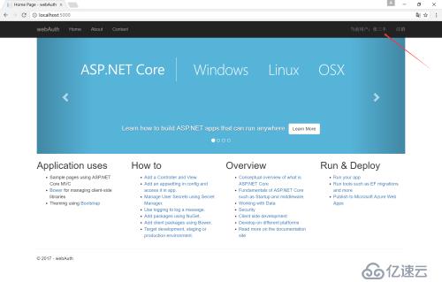 asp.net core web页面验证