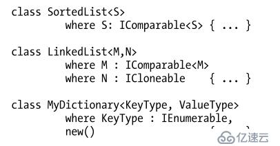 C#中的5个泛型类型是什么