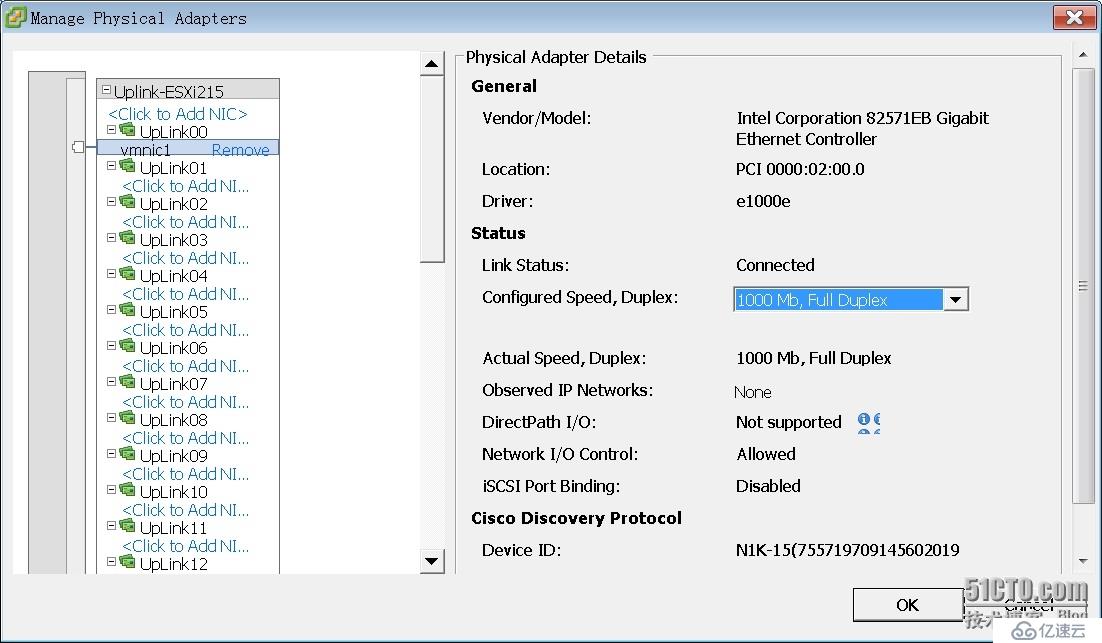 在vSphere ESXi6 中成功安装 Nexus 1000v n1000v-dk9.5.2.1.SV3.1.10