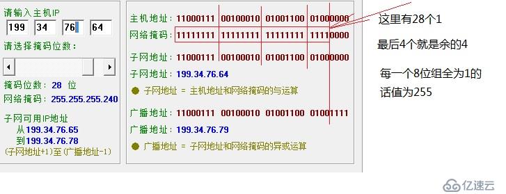 无敌子网掩码（IP地址）计算方法（完全心算法）