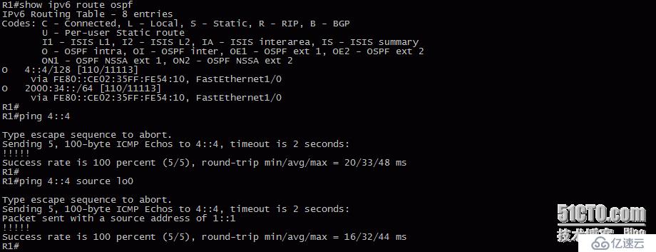 64、IPv6配置实验之Overlay Tunnel