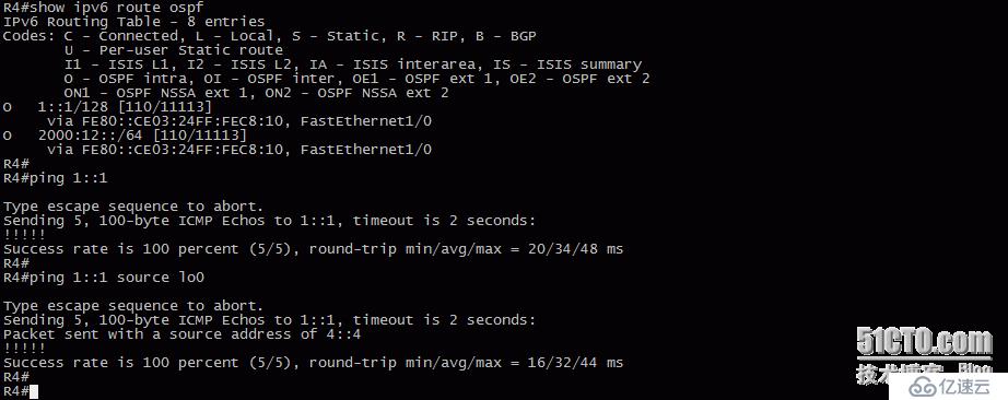 64、IPv6配置实验之Overlay Tunnel