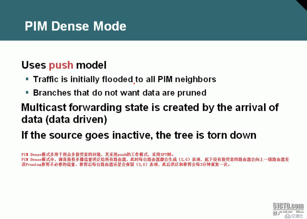 54、組播配置實驗之PIM Dense Mode